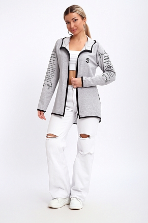 Женская туника 85036 / серый