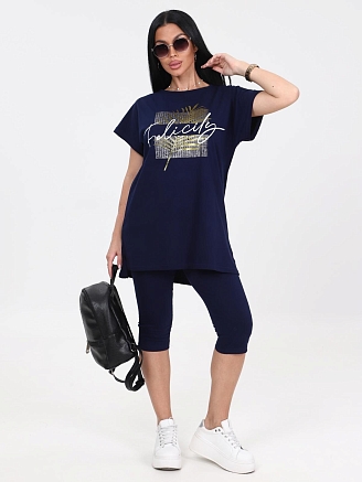 Женский костюм Брунера / чернильный