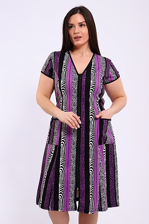 Халат женский 29013 / сиреневый