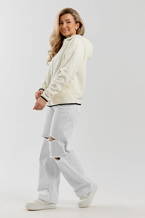 Женская толстовка 36991 / молочный