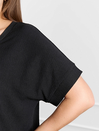 Женская футболка Элегия-2 / чёрный