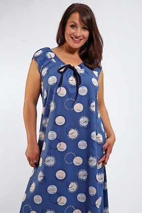 Женское платье 88129 / индиго