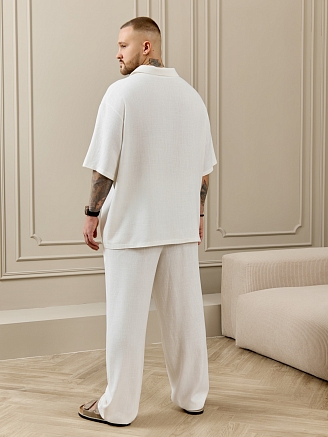 Мужские брюки Линкольн-3 / белый