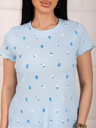 Женская пижама мод.2181/1 / Голубой