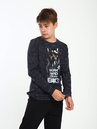 Детский свитшот "Мирон" / Графит