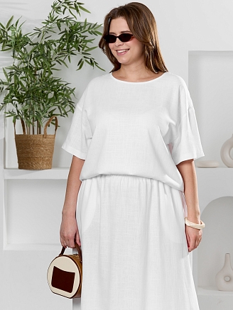 Женская блузка Камео-4 / белый