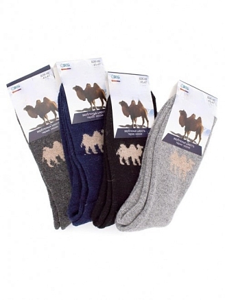 Мужские носки верблюжья шерсть В2606