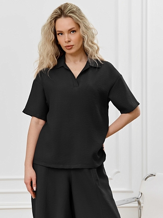 Женская блузка Ясмина-1 / чёрный