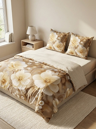 Постельное белье поплин Иваново / Нежность