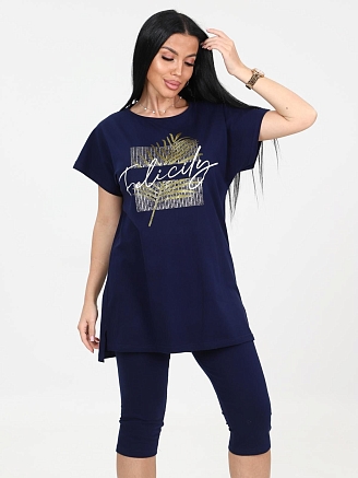 Женский костюм Брунера / чернильный