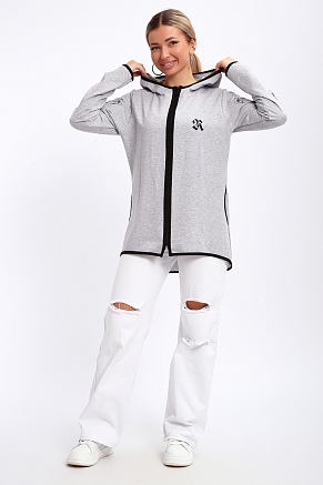 Женская туника 85036 / серый