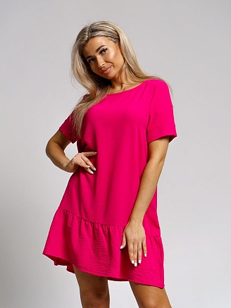 Женское платье мод.1425/4 / Фуксия