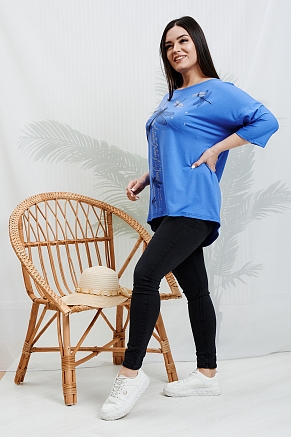 Женская туника 9185 / сиреневый