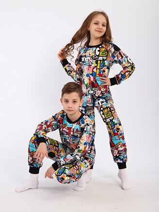 Детская пижама "Вдохновение" / Белый