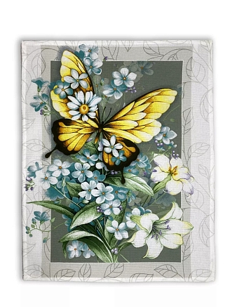 Полотенце кухонное вафельное полотно купон