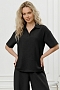 Женская блузка Ясмина-1 / чёрный
