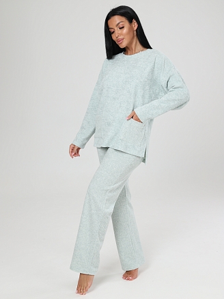Женский костюм Домашний КМ-2787 / Ментол