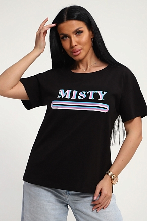 Женская футболка 85652 / черный