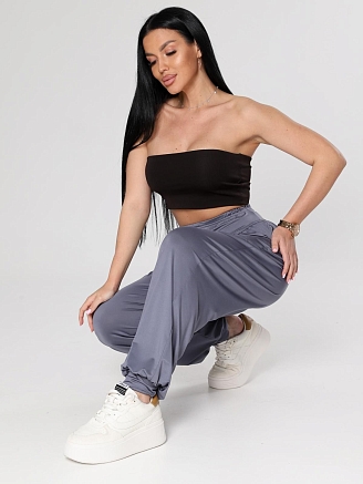 Женские брюки Лердес / серый