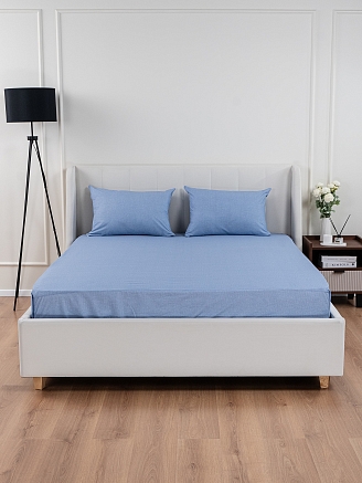 Постельное белье поплин Иваново (без пододеяльника) / Бриз