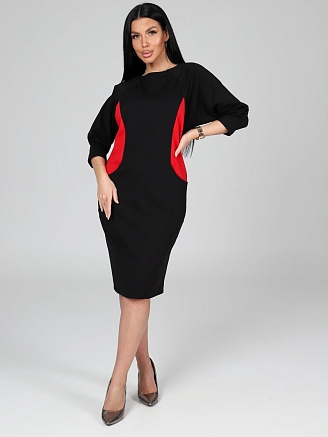 Женское платье Рулада / Красный