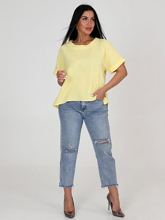 Женская футболка Джил / желтый