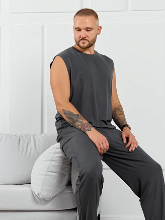 Майка мужская Алессандро-2 / графитовый