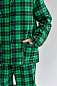 Мужская пижама "Фланель" 85-Ф / Зеленый