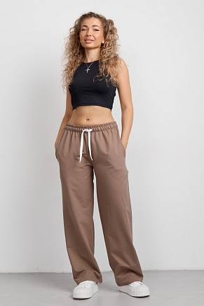 Женские брюки 36976 / капучино