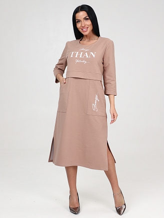 Женское платье СПРИНТ ПлФ-43 / Визон