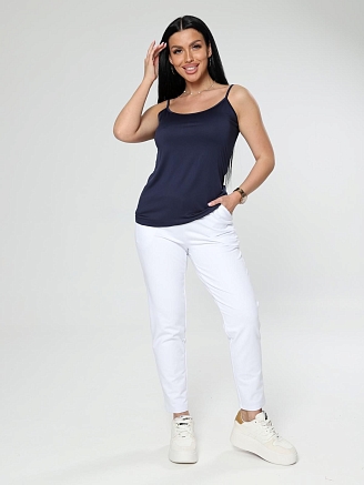 Женский топ Джимена / темно-синий