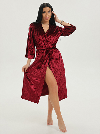 Женский халат Топаз / Бордо
