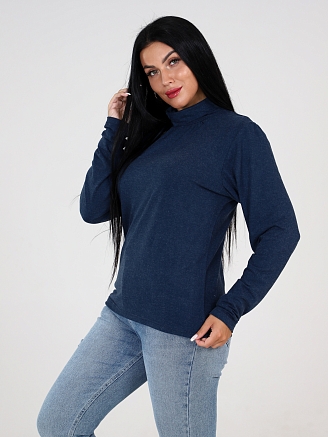 Женская водолазка ВВ-902 / Темно-синий