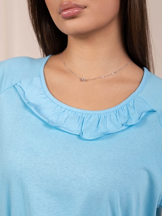 Женская сорочка мод.2163 / Голубой