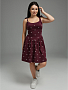Женский сарафан Флирт / бордо
