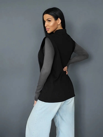 Женский жилет 2247/4 / Черный