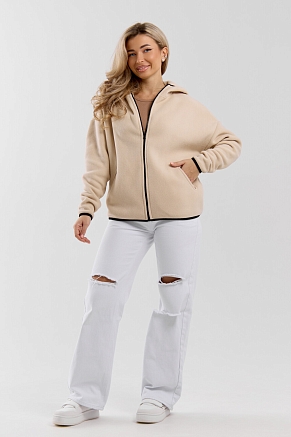 Женская толстовка 36991 / бежевый