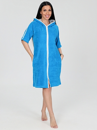Женский халат Спорт ХМ-572 / Василек