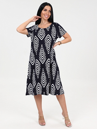 Женское платье М-999 / Пихта синий