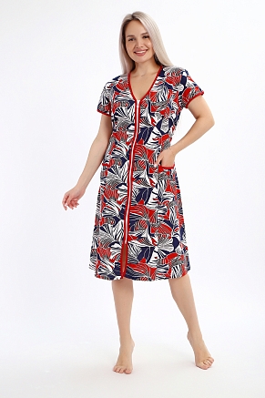 Халат женский 29013 / красный