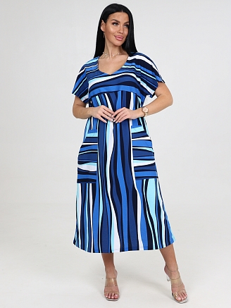 Женское платье Ассоль-2 ПлК-1509 / Голубая волна