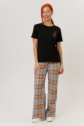 Женский костюм с брюками 2260 / Горчичный