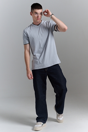 Футболка мужская 14490 / светло-серый