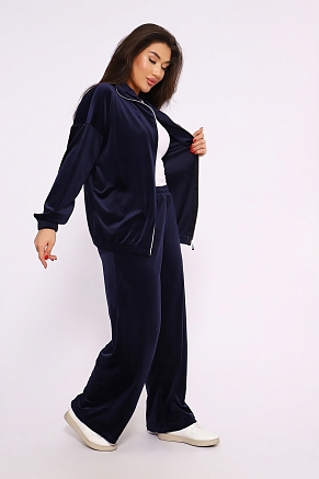 Женский костюм 638 / Темно-синий