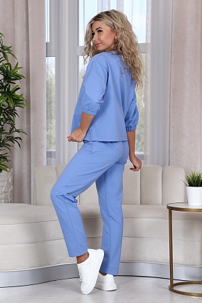 Женский костюм 24739 / голубой