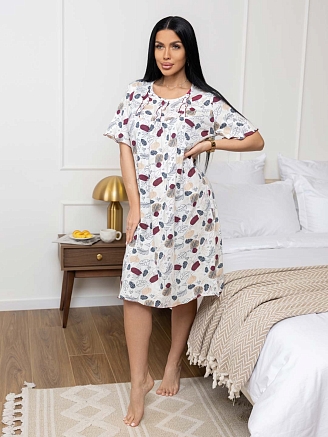 Женская сорочка мод.1092/28 / Молочный