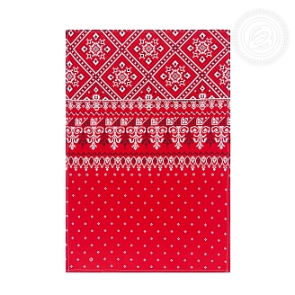 Полотенце рогожка / Народные узоры