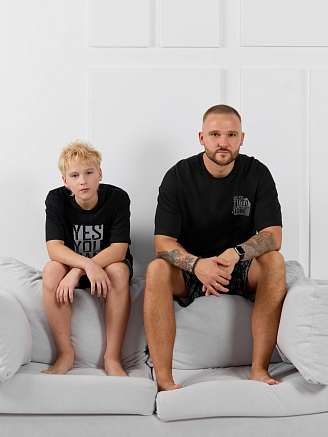 Костюм для мальчика Экипаж-2 / чёрный