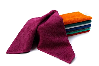 Полотенце махровое г/к Узбекистан 380 гр/м2 / 930-фуксия