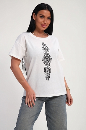 Женская футболка 85668 / белый